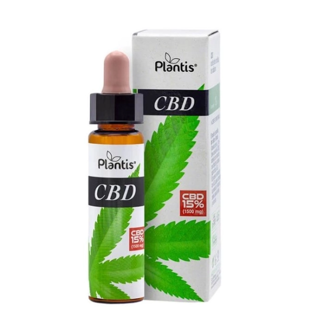 Artesania Agricola Масло от конопено семе (CBD 15%, 1500 mg) - Грижа за мазна, акнеична и състарена кожа - За външна употреба, 10 ml