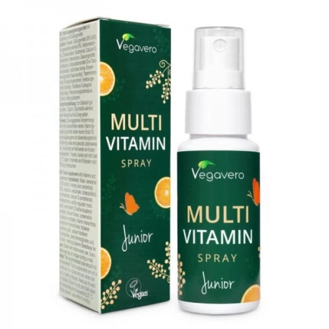 Vegavero Multi Vitamin Junior / Мултивитамини за Деца / Спрей за уста, 25 ml, 100% Vegan