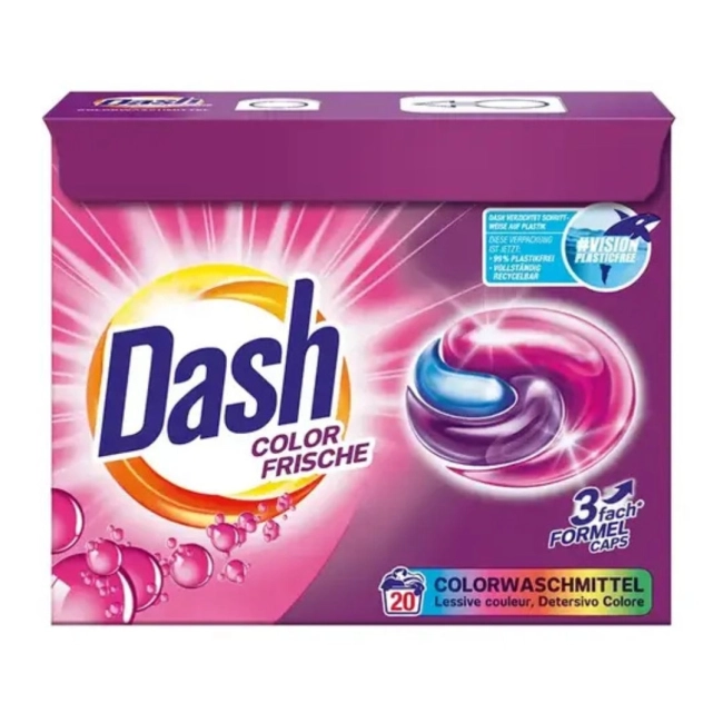 Dash Color 3 in 1 Капсули за цветно пране 20 броя