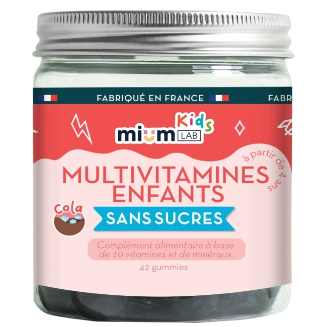 Миум Лаб Желирани дражета за деца Мултивитамин 42 дражета / Mium Lab Kids Multivitamin Gummies