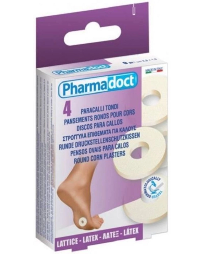 Pharmadoct Кръгли подложки латекс MAXI 4 бр