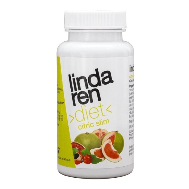 Artesania Agricola Повишен апетит, затлъстяване и наднормено тегло - Citric slim Lindaren, 60 капсули