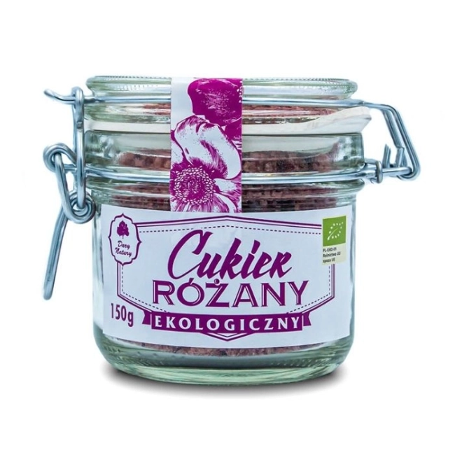 Dary Natury Тръстикова захар с розови листенца Био, 150 g