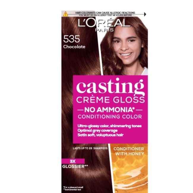 L'OREAL PARIS CASTING CREME GLOSS Боя за коса 535 Chocolate