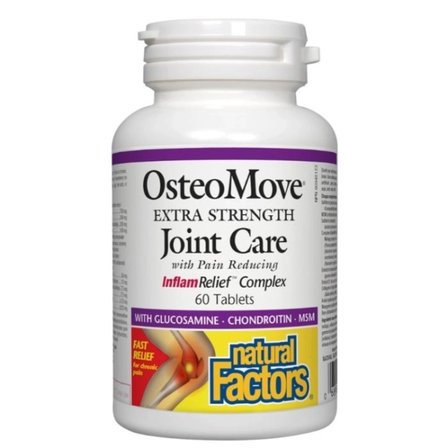 Natural Factors OsteoMove® Joint Care/ ОстеоМуув® Грижа за ставите x 60 таблетки