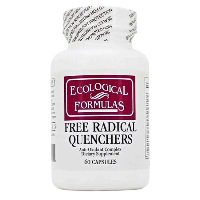 Ecological Formulas Мощна антиоксидантна формула - Free Radical Quenchers, 60 капсули