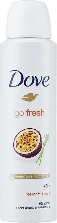 Dove Go Fresh Passion Fruit Дезодорант против изпотяване за жени 200 мл