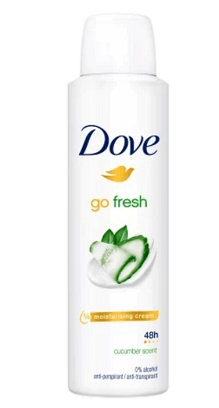 Dove Go Fresh Cucumber Дезодорант против изпотяване за жени 200 мл