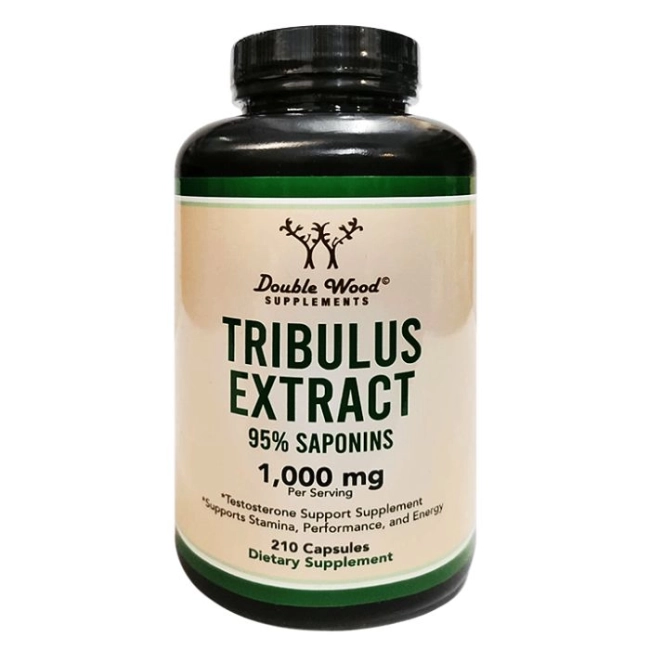 Double Wood Tribulus Extract / Трибулус / Бабини зъби Екстракт, 210 капсули