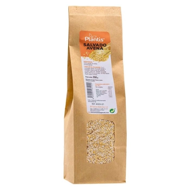Artesania Agricola Овесени трици – Salvado Avena Plantis® - Контрол върху холестерола и добро храносмилане, 350 g