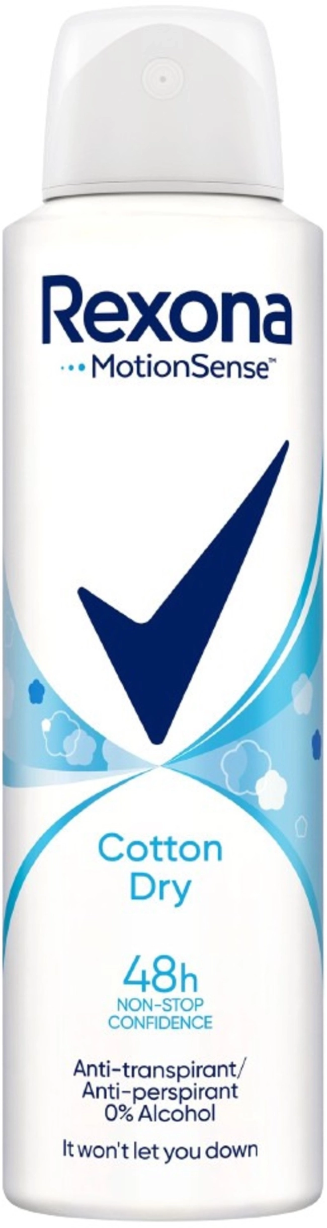 Rexona Cotton Dry Дезодорант против изпотяване за жени 150 мл