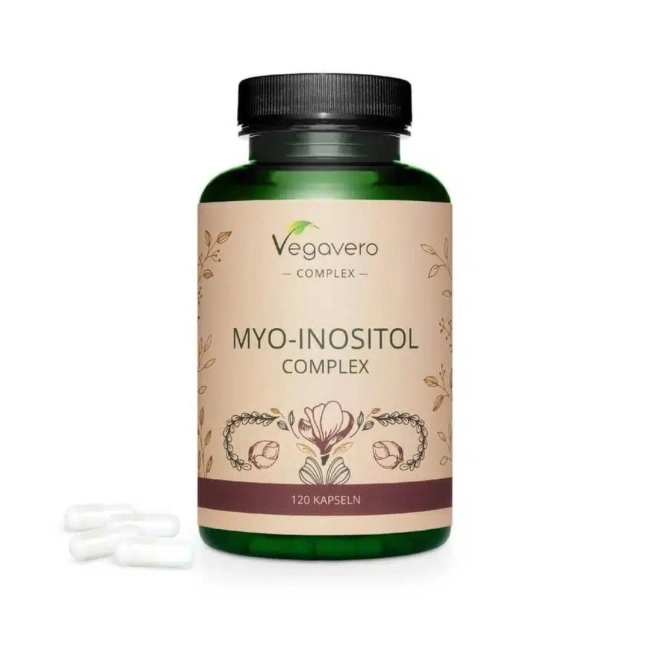 Myo-Inositol Complex / Мио-инозитол комплекс, 120 капсули, 100% Vegan