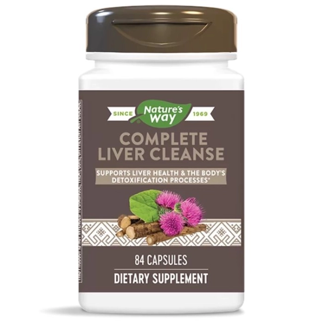 Nature’s Way Формула за черния дроб и жлъчния мехур - Complete Liver Cleanse, 84 капсули