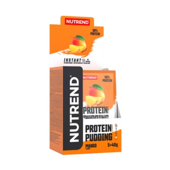 Nutrend Protein Pudding 5 x 40 г. вкус на Манго