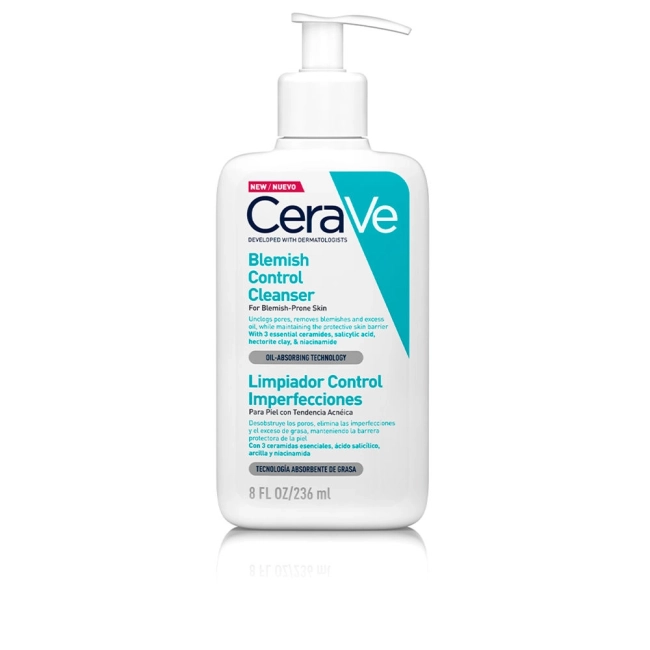 CeraVe Blemish Control Почистващ гел за кожа, склонна към несъвършенства 236 мл