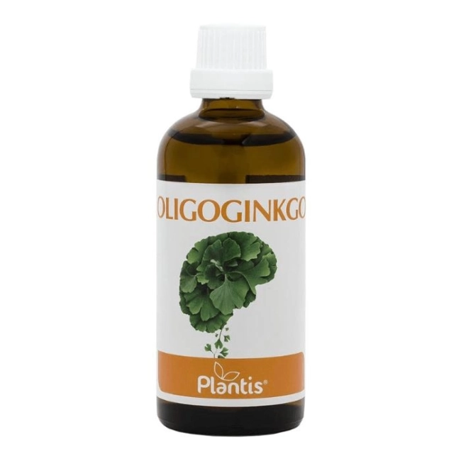 Artesania Agricola Кръвообращение, мозъчна функция и зрение - Oligoginkgo Plantis® – с гинко билоба и витамин В12, Капки, 100 ml