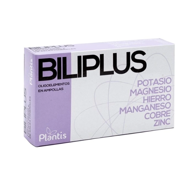 Artesania Agricola Biliplus Oligoelementos (калий, магнезий, желязо, манган, мед, цинк) / За силен имунитет, 20 ампули за пиене