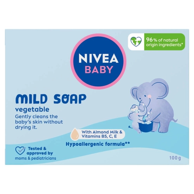 NIVEA Baby Нежен подхранващ крем сапун 100 гр