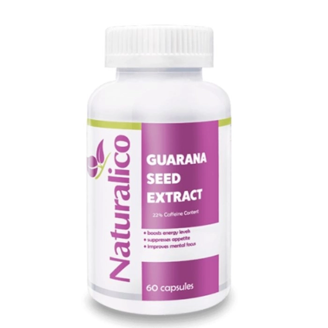 Naturalico Guarana Seed Extract 60 капсули