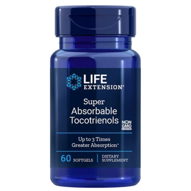 Life Extension Super Absorbable Tocotrienols, 60 софтгел капсули