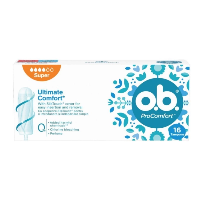 O.B ProComfort Super Дамски тампони 16 бр