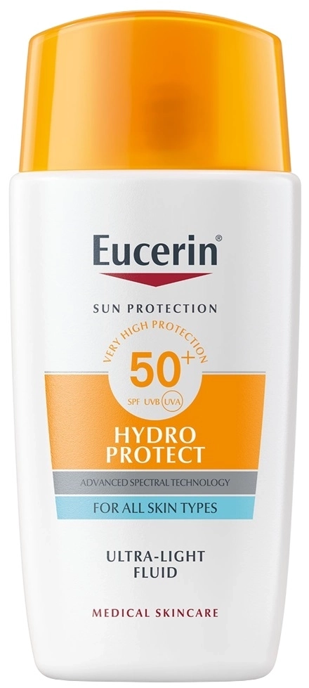 Eucerin Hydro Protect Слънцезащитен ултралек флуид за лице SPF 50+ 50 мл 