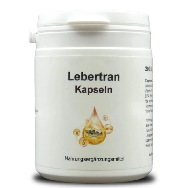 Karl Minck Масло от черен дроб на треска, 200 капсули