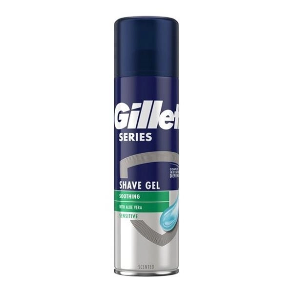Gillette Series Успокояващ гел за бръснене с Алое вера 200 мл