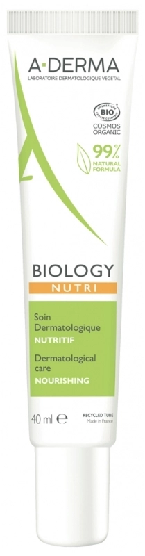 A-Derma Biology Nutri Дерматологична подхранваща грижа 40 мл