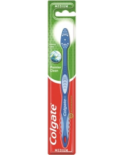 Colgate Четка за зъби Premier Clean, Medium