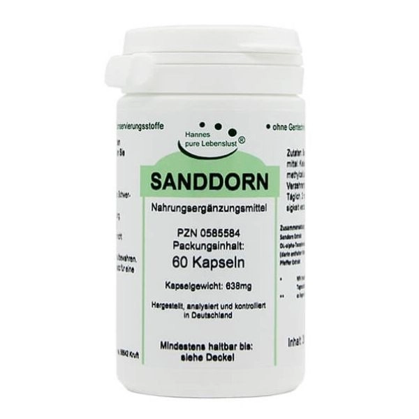 El Compra Sanddorn / Облепиха (ракитник), 60 капсули