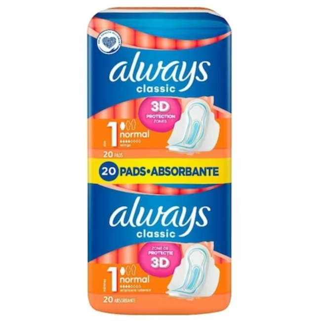 Превръзки Always Maxi Duo Normal, 20 бр