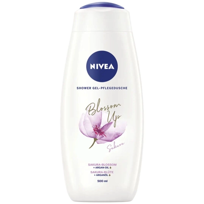 NIVEA Blossom Up Sakura with Argan Oil Душ-гел 250 мл