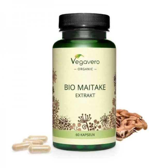 Vegavero Bio Maitake Extrakt / Био Майтаке, 60 капсули, 100% Vegan