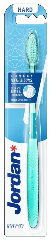 Jordan Target Teeth and Gums Четка за зъби Hard 