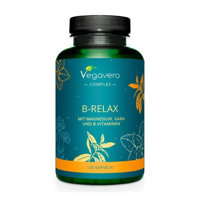 Vegavero Стрес и безсъние - B-Relax, 120 капсули