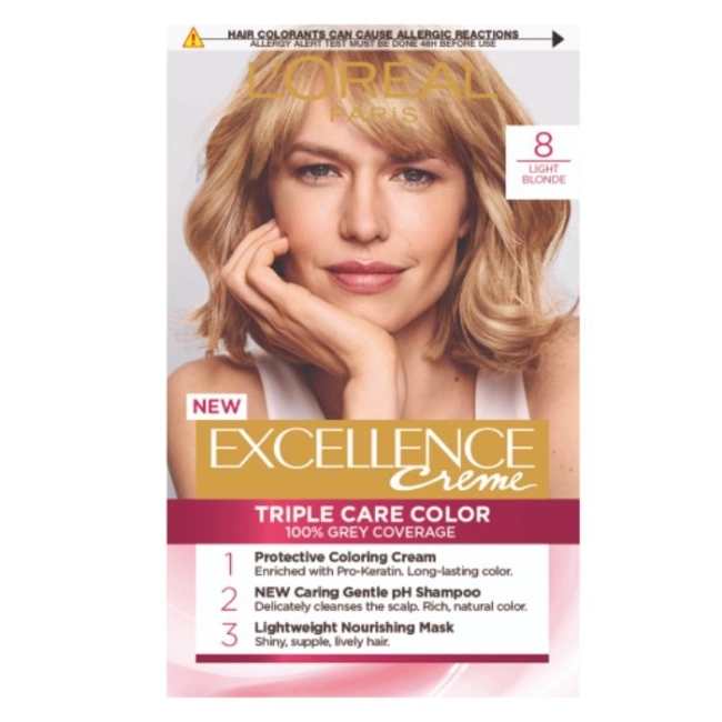 L’Oreal Excellence Creme Боя за коса 8 Natural Blonde