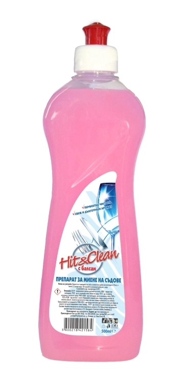 Hit&Clean Балсам за миене на съдове горски плод 500 мл