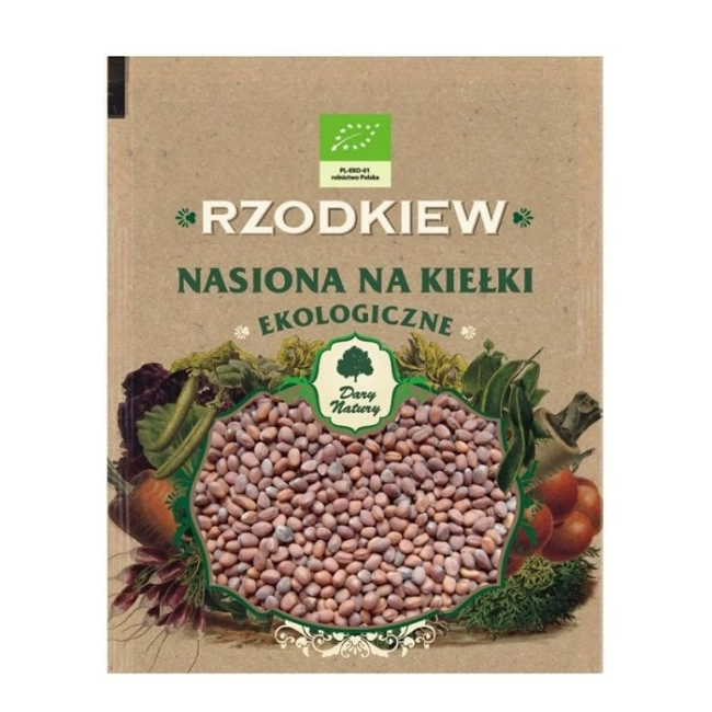 Dary Natury Репички - Семена за кълнове Био, 30 g