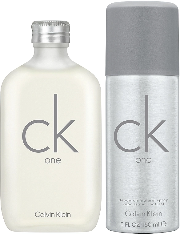 Calvin Klein CK One Унисекс Комплект - Тоалетна вода 100 ml + Дезодорант 150 ml