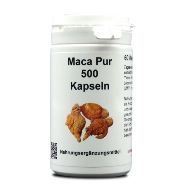 Karl Minck Maca Pur 500 - Мака 500 mg, 60 капсули