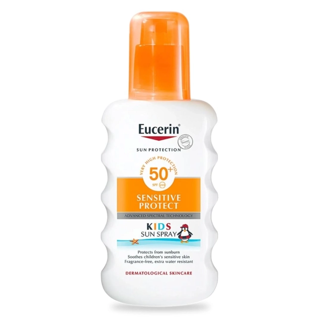 Eucerin Sensitive Protect Слънцезащитен спрей за деца SPF50+ 200 мл