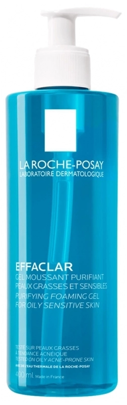 La Roche-Posay Effaclar Почистващ измивен гел за лице за мазна и чувствителна кожа 400 мл