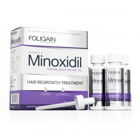 FOLIGAIN 2% MINOXIDIL за жени Против косопад и оплешивяване 3х30ml