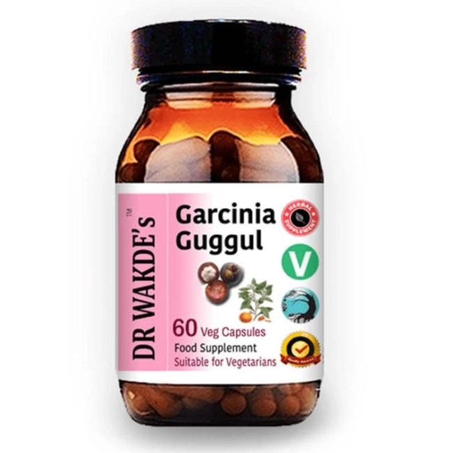 DR WAKDE’s Гарциния и Гугул (Garcinia & Guggul) - при висок холестерол и наднормено тегло, 60 капсули