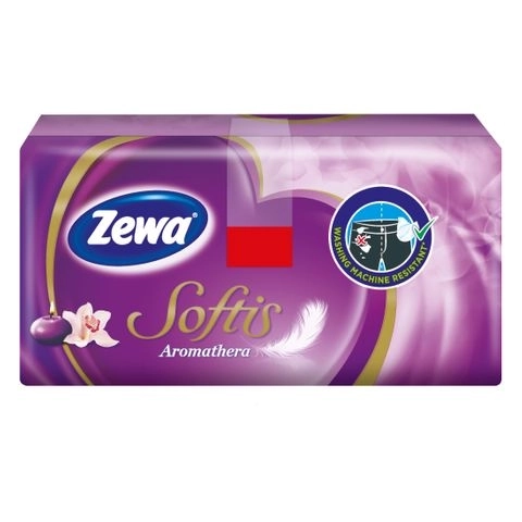 Zewa SOFTIS AROMATHERA Носни кърпи 4 пласта 1 брой