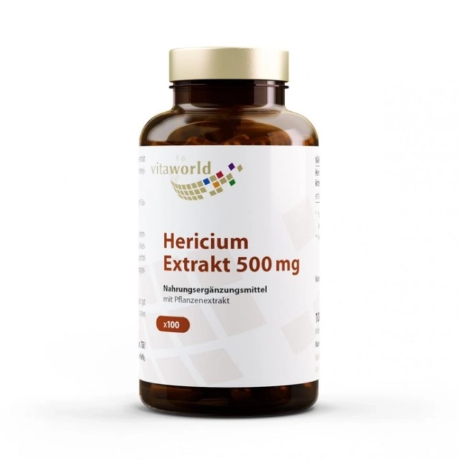 Vita World Hericium extrakt / Херициум 500 mg, 100 капсули