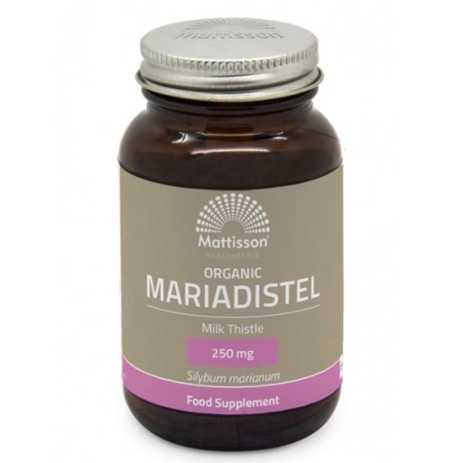 Mattisson Healthstyle Подпомага черния дроб - Бял Трън, 120 капсули