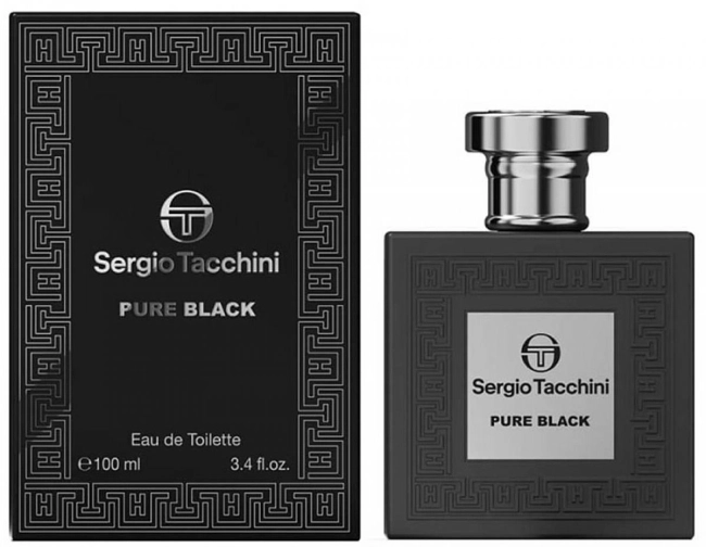 Sergio Tacchini Pure Black 100 ml за Мъже