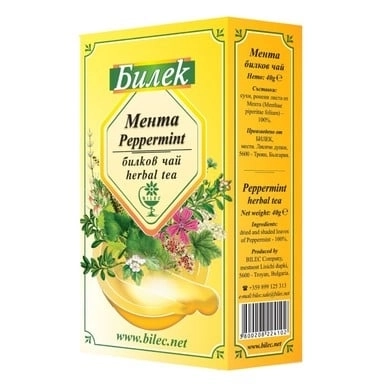 МЕНТА листа 40г.FОL.MENTHAE PIP. БИЛЕК
